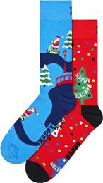 Happy Socks Happy Κάλτσες Πολύχρωμες 2Pack