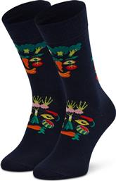 Happy Socks Γυναικείες Κάλτσες με Σχέδια Μαύρες