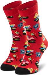 Happy Socks Magic Unisex Κάλτσες Με Σχέδια Κόκκινες MAG01-4300