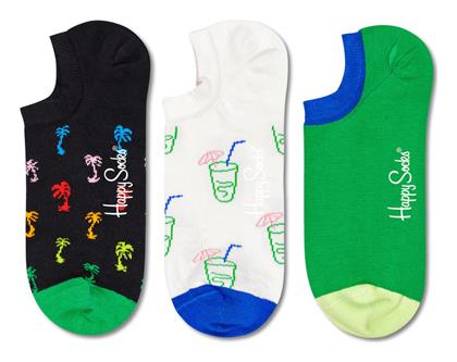 Happy Socks Palm Unisex Κάλτσες Πολύχρωμες 3Pack