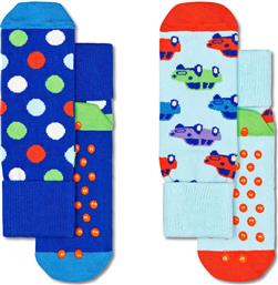 Happy Socks Παιδικές Κάλτσες Μακριές Car Μπλε 2 Ζευγάρια