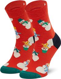 Happy Socks Παιδικές Κάλτσες Μακριές Κόκκινες
