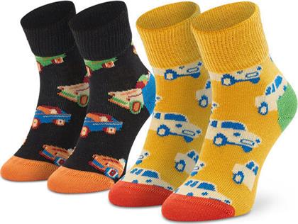 Happy Socks Παιδικές Κάλτσες Μακριές Πολύχρωμες 2 Ζευγάρια από το Favela