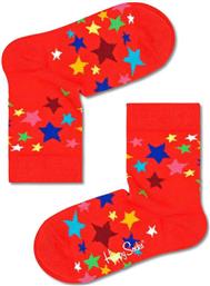 Happy Socks Παιδικές Κάλτσες Μακριές Stars Κόκκινες από το Modivo