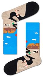 Happy Socks Roadtrip Unisex Κάλτσες με Σχέδια Γαλάζιες από το Plus4u