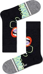 Happy Socks Soupalicius Unisex Κάλτσες με Σχέδια Μαύρες από το Plus4u