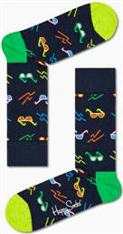 Happy Socks Sunny Days Unisex Κάλτσες με Σχέδια Μπλε από το Plus4u