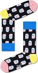 Happy Socks U Milk Ανδρικές Κάλτσες με Σχέδια Πολύχρωμες από το Clodist