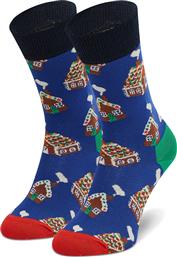 Happy Socks Unisex Χριστουγεννιάτικες Κάλτσες Μπλε