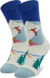 Happy Socks Unisex Κάλτσες με Σχέδια Λευκές από το Plus4u