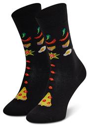 Happy Socks Unisex Κάλτσες με Σχέδια Μαύρες