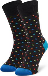 Happy Socks Unisex Κάλτσες με Σχέδια Μαύρες από το Plus4u