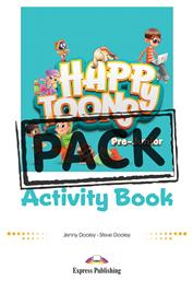 Happy Toons Pre-junior Activity Book With Digibook App