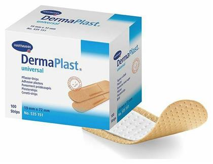 Hartmann Dermaplast Universal Αυτοκόλλητα Επιθέματα 72x19mm 100τμχ
