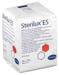 Hartmann Sterilux ES Μη Αποστειρωμένες Γάζες 17 κλωστών, 8πλή 10x10cm 100τμχ από το Medical