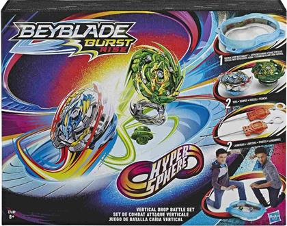 Hasbro Beyblade Burst Rise Hypersphere Vertical Drop Battle Set για 8+ Ετών από το Moustakas Toys