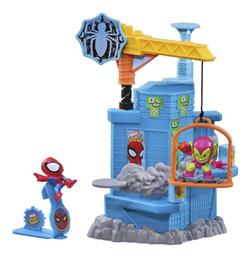 Hasbro Παιχνίδι Μινιατούρα Stunt Squad Tower Spider-Man vs Green Goblin