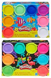 Hasbro Play-Doh 8 Πλαστοζυμαράκια Πλαστελίνης για 2+ Ετών (Διάφορα Σχέδια) 1τμχ