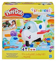 Hasbro Play-Doh Airplane Explorer για 3+ Ετών, 4τμχ Airplane Explorer