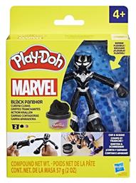 Hasbro Play-Doh Πλαστελίνη - Παιχνίδι Black Panther για 3+ Ετών