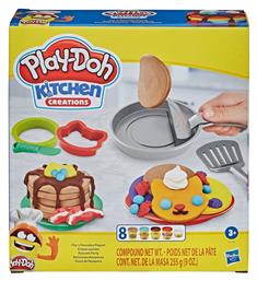 Hasbro Play-Doh Πλαστελίνη - Παιχνίδι Kitchen Creations Flip' n' Pancakes για 3+ Ετών