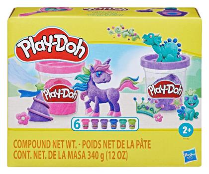 Hasbro Play-Doh Πλαστελίνη - Παιχνίδι Sparkle Compound Collection 2.0 για 3+ Ετών