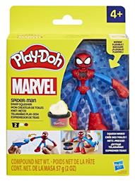 Hasbro Play-Doh Πλαστελίνη - Παιχνίδι Spider Man για 3+ Ετών