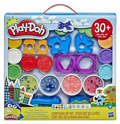 Hasbro Play-Doh Πλαστελίνη - Παιχνίδι Tools N Color Party για 3+ Ετών