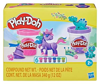 Hasbro Play-Doh Sparkle Compound Collection 2.0 για 3+ Ετών, 6τμχ