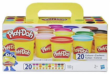 Hasbro Play-Doh Super Color Pack για 3+ Ετών, 20τμχ