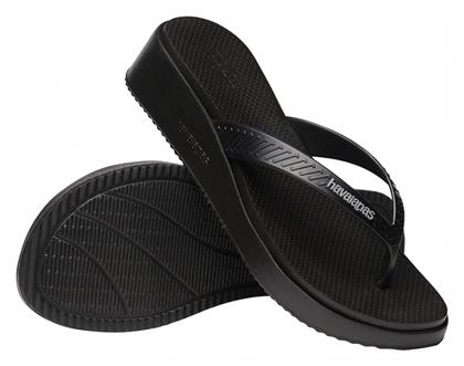 Havaianas High Σαγιονάρες με Πλατφόρμα σε Μαύρο Χρώμα από το Parex