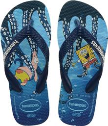 Havaianas Παιδικές Σαγιονάρες Flip Flops Μπλε Bob Sponge από το Spartoo