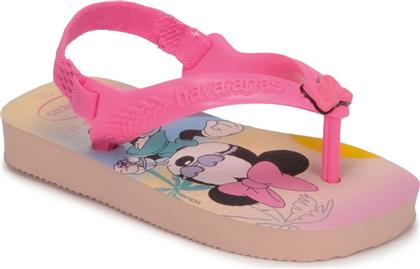 Havaianas Παιδικές Σαγιονάρες Flip Flops Minnie Ροζ Disney Classics II Baby Minnie