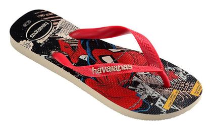 Havaianas Παιδικές Σαγιονάρες Κόκκινες Top Marvel Spiderman