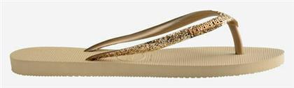 Havaianas Slim Glitter II Σαγιονάρες Sand Grey από το Spartoo