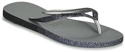 Havaianas Slim Sparkle Ii Σαγιονάρες Steel Grey από το Z-mall