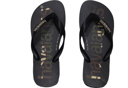 Havaianas Top Logomania FC Flip Flops σε Μαύρο Χρώμα από το Cosmossport