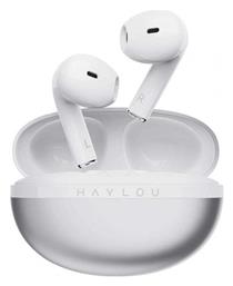 Haylou X1 2023 Earbud Bluetooth Handsfree Ακουστικά με Θήκη Φόρτισης Ασημί