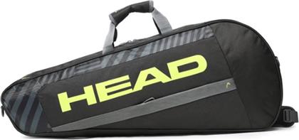 Head Base Racquet Bag S Τσάντα Ώμου / Χειρός Τένις 1 Ρακέτας Μαύρη από το E-tennis