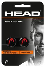 Head Damp Pro 285515-BK Αντικραδασμικό Ρακέτας Τένις σε Μαύρο Χρώμα 2τμχ