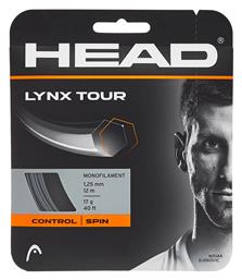 Head Lynx Tour Χορδή Τένις Γκρι Φ1.30mm