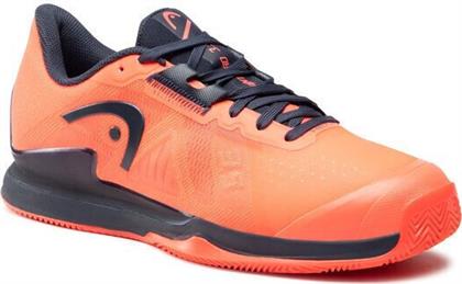 Head Sprint Pro 3.5 Ανδρικά Παπούτσια Τένις για Χωμάτινα Γήπεδα Πορτοκαλί