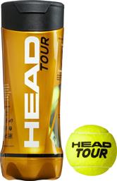 Head Tour Μπαλάκια Τένις για Τουρνουά 3τμχ από το Outletcenter