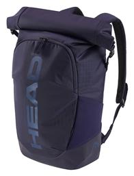 Head Tour Τσάντα Πλάτης Τένις 3 Ρακετών Μαύρη