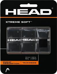 Head Xtreme Soft Overgrip Μαύρο 3τμχ από το Outletcenter