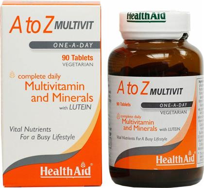 Health Aid A To Z Multivit Βιταμίνη για Ενέργεια 90 ταμπλέτες από το Pharm24