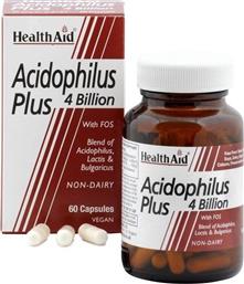 Health Aid Acidophilus Plus 4 Billion με Προβιοτικά και Πρεβιοτικά 60 κάψουλες από το Pharm24