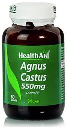 Health Aid Agnus Castus 550mg 60 ταμπλέτες