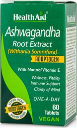 Health Aid Ashwagandha Root Extract 60 ταμπλέτες