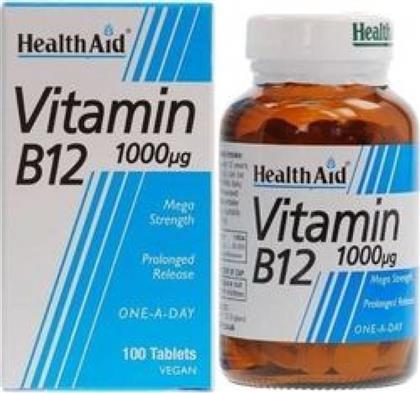 Health Aid B12 1000mg 100 ταμπλέτες από το Pharm24